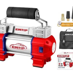Inflador Compresor 12v 120psi Para Autos Emtop