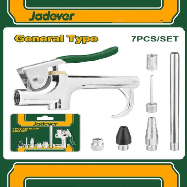 Pistola 7 Piezas De Pistola Neumatica Jadever Jdqp9410 - Imagen 3