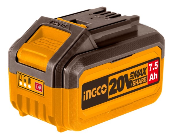 Bateria Litio 7.5 Ah 20 Volt Ingco Fbli2075