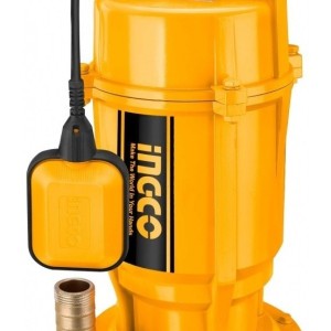 Bomba Sumergible Agua Sucia Pozo Metal 370w Ingco Spc3702