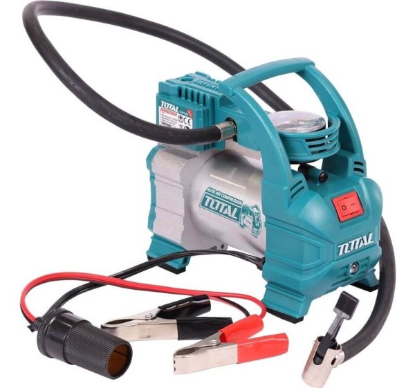 Compresor Inflador Aire Auto 12v 140psi. Total Ttac1406 - Imagen 2