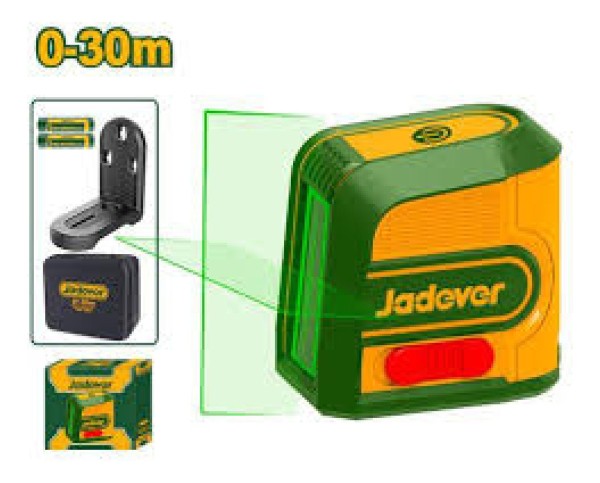 Nivel Laser Cubo Verde Autonivelante 30m Jadever 2 Líneas - Imagen 2
