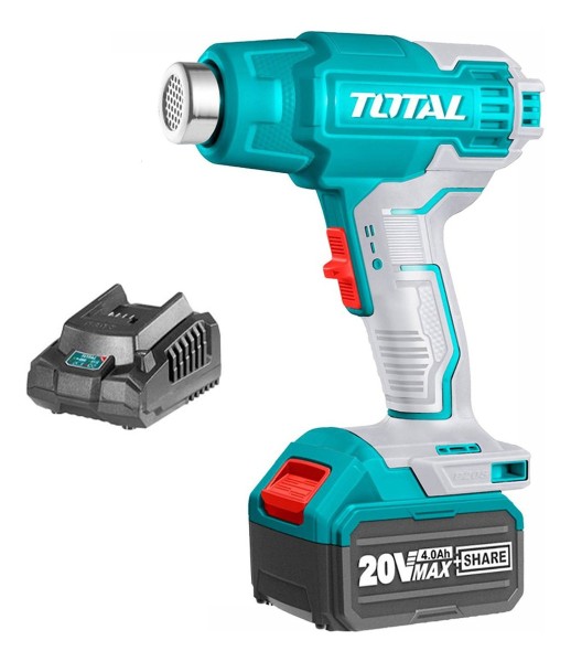 Pistola De Calor Inalámbrica 20v Bat+ Carg Total Tbli20025