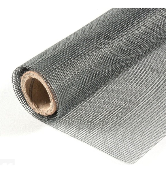 Tejido Malla Mosquitero De Fibra Negro 1.2m Ancho Por Metro - Imagen 3