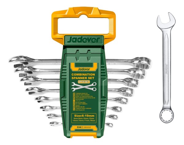 Set De 8 Llaves Combinadas Boca Estriada Jadever Jdsp1208