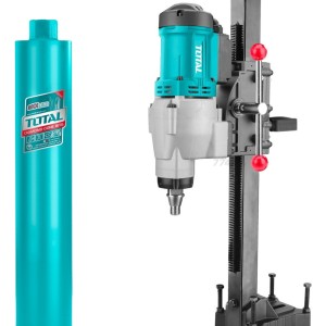 Taladro Sacatestigo Total 3800w C Mecha 102mmx450mm Diamante