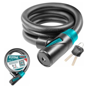 Candado Para Bicicleta 20x1200mm Con Cerradura Total