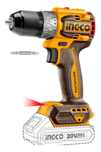 Kit Amoladora Taladro Sopladora Ingco 20v Sin Carbones - Imagen 4