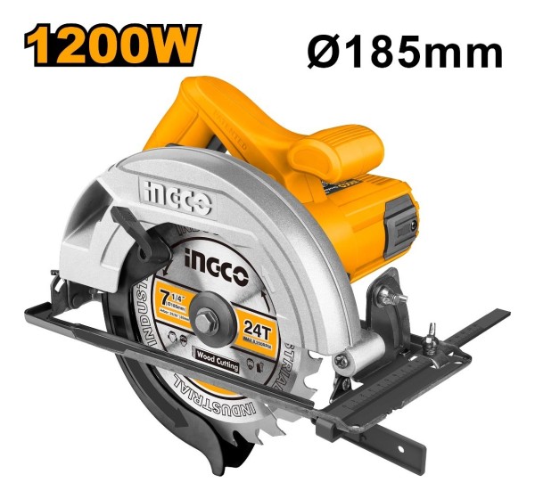 Sierra Circular 1200w 7 1/4 Super Select Ingco Cs18578 - Imagen 2
