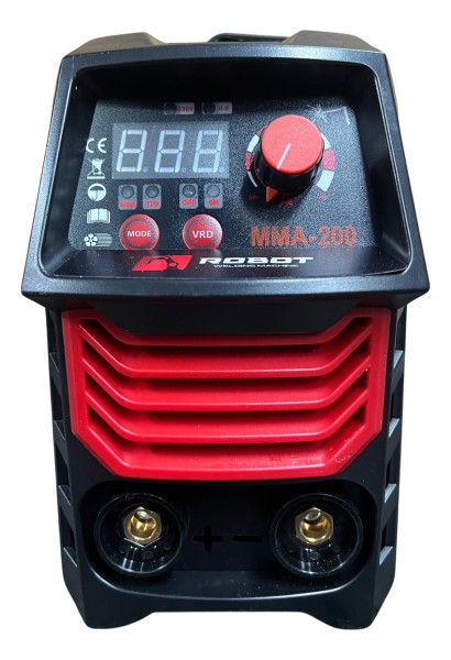 Soldadora Inverter 2 En 1 Mma Y Tig 200a Vrd Robot Digital - Imagen 4