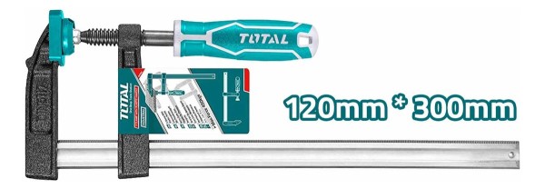 Prensa Sargento Tipo F Total 120x300mm Tht1321201 Industrial - Imagen 2