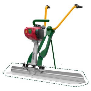 Regla Vibradora De Hormigon 1.2hp Jadever Sin Regla