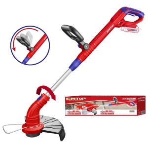 Bordeadora Orilladora A Bateria 20v Extendible Sin Bat Emtop