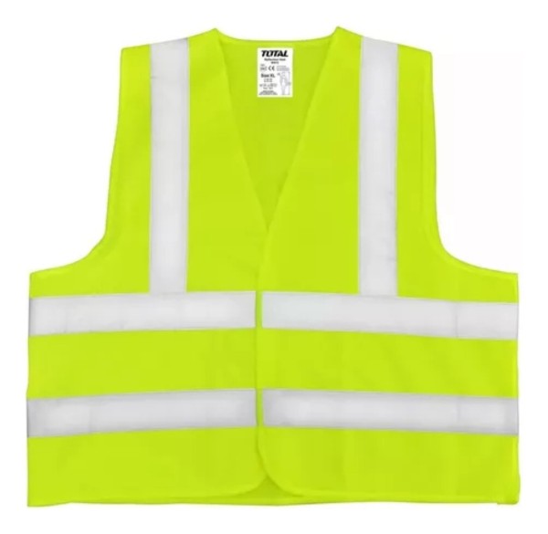 Chaleco Obra Moto Reflectivo Fluorescente Total Tsp503 - Imagen 6