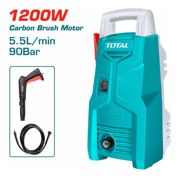 Hidrolavadora Total 90bar, 5.5lts/min - Gatillo Auto-stop - Imagen 3