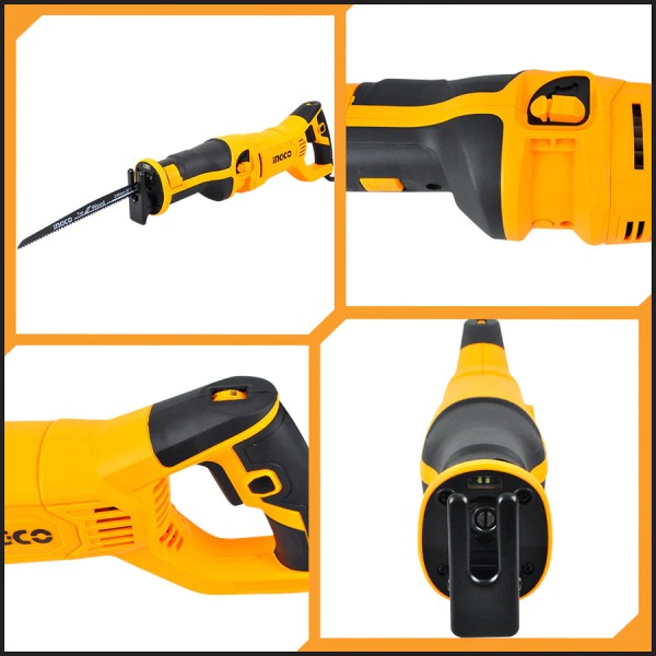 Sierra Sable Para Madera/metal 1200w Ingco Rs12001 - Imagen 2