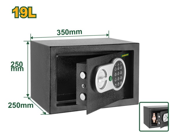 Caja Fuerte Electronica 19l Jadever Jdeb1525 - Imagen 2