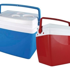 Conservadora Termica Playera Mor De 26lts Azul - Roja Elsue