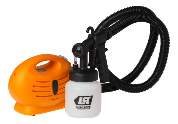 Equipo De Pintar Tacho Plastico Lusqtoff 450w - 800ml - Imagen 2