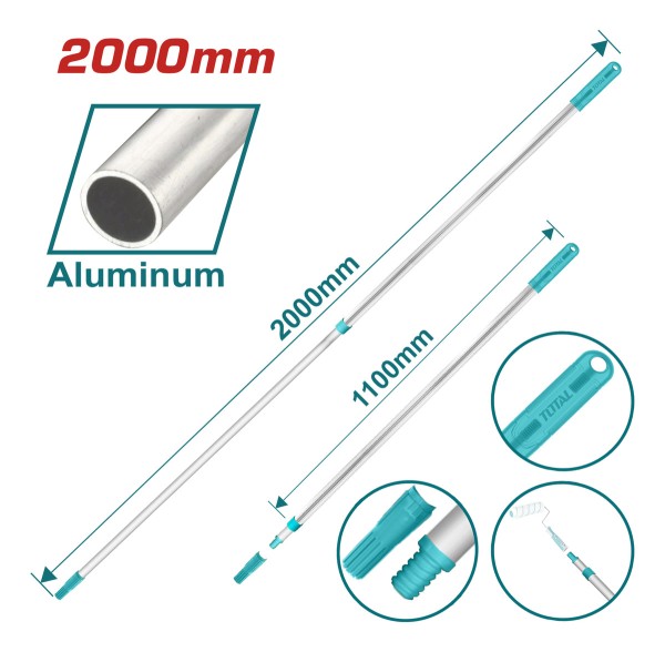 Mango Extensor De Rodillo 2000mm Thtep0201 - Imagen 3