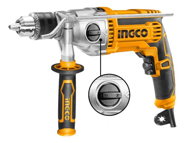 Taladro Percutor 16mm 1100w 2 Vel Ingco Id211008