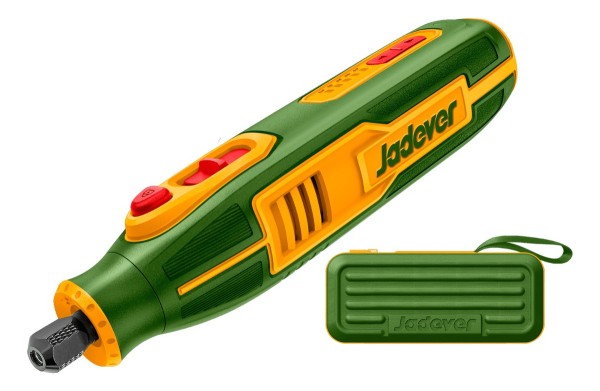 Mini Torno Recargable Con Accesorios Jadever - Imagen 3