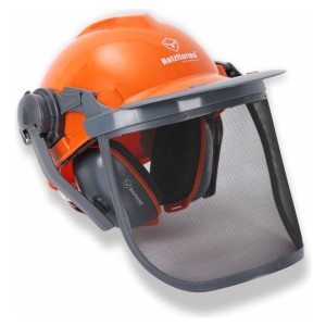 Kit Seguridad Jardin Máscara + Orejera Y Casco Holzfforma