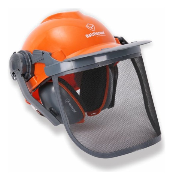Kit Seguridad Jardin Máscara + Orejera Y Casco Holzfforma
