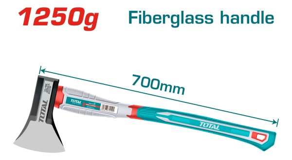 Hacha 1250g 700mm Mango De Fibra Total Thax061250 - Imagen 3
