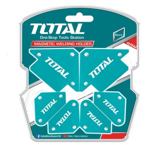 Set 6 Escuadras Magnéticas 10 Libras Total Tamwh6002