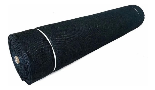 Malla Sombra Negra 4.2mt Ancho / Sombra 80% / Origen Chileno - Imagen 2
