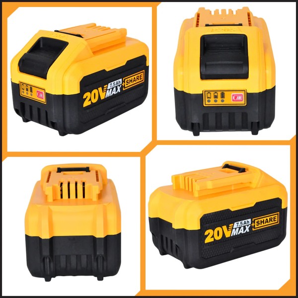 Bateria Litio 7.5 Ah 20 Volt Ingco Fbli2075 - Imagen 4