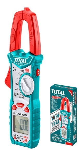 Pinza Amperimétrica Total Memoria 600 Ac / Dc / Resistencia - Imagen 2