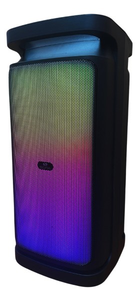 Parlante Bluetooth Usb Fm Rgb Ligth Bateria Litio Partybox - Imagen 4