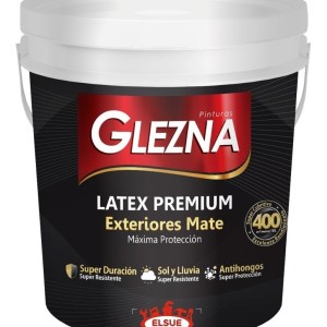 Pintura Glezna Super 18l Exterior Premium 200 Mt2 Envio Grat