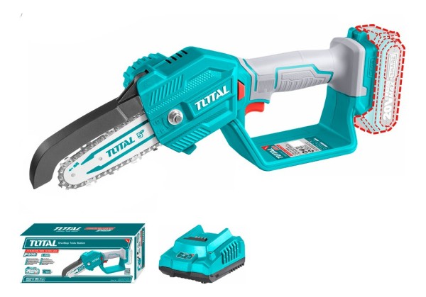 Mini Motosierra C/bateria Y Cargador P20s 20v Tgsli20581