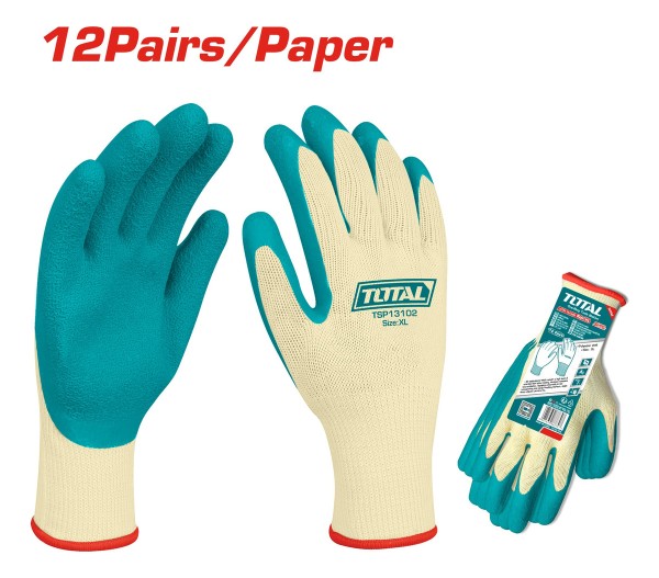 Guantes De Latex Para Cargas Pesadas Talle Xl Total Tsp13102 - Imagen 4