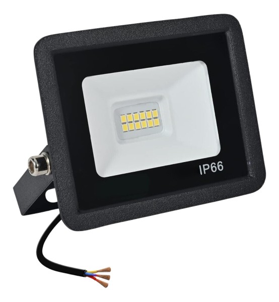 Foco Reflector Led 10w Luz Fria Blanca 6500k Intemperie Ip66 - Imagen 3