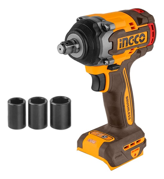 Llave De Impacto Ingco 20v, 500nm, S/bateria S/ Cargador - Imagen 3
