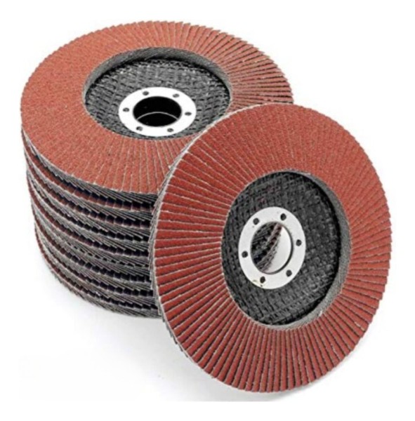 Pack X 10 Discos Flap Acero Madera P80 Total Tac631153 - Imagen 3