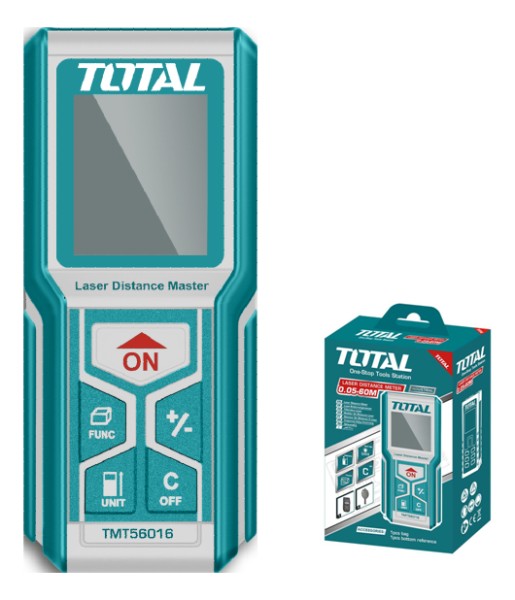 Medidor Láser Total Tmt56016 Turquesa 0.05-60m Precisión 2mm - Imagen 4