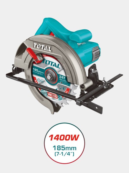 Sierra Circular 1400w Total - 7.1/4 Pulgadas Ts11418526 - Imagen 3