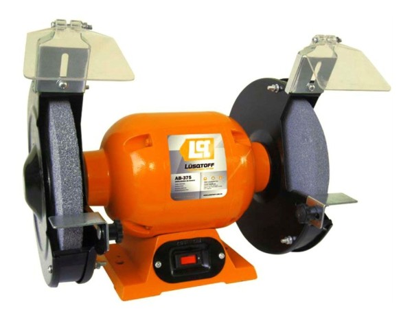 Amoladora De Banco 375w Lusqtoff Ab-375