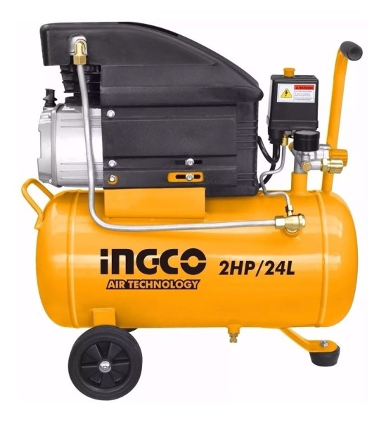 Compresor De Aire 24lt 2hp 8 Bar Ingco Ac20248