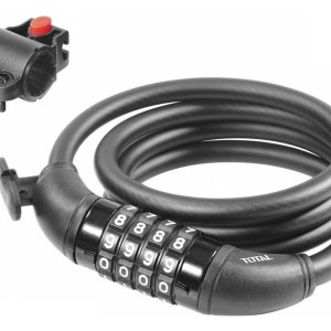 Candado Tranca De Bicicleta Con Combinación Total Tbk21012