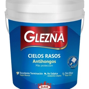 Pintura Glezna Cielos Rasos 18l Antihongos 200mt2 Envio Grat