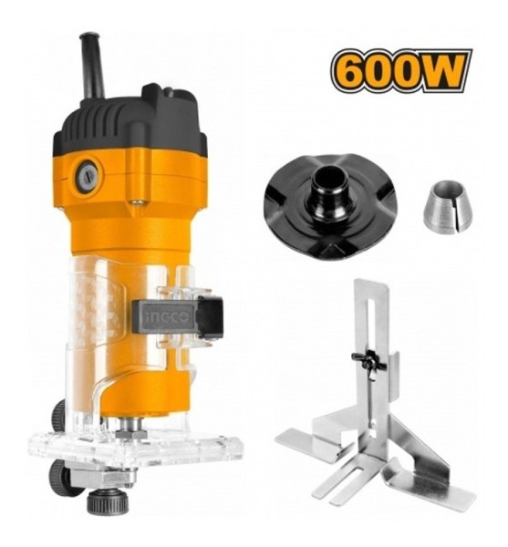 Router Fresadora Manual 600w Ingco Plm6001 - Imagen 2