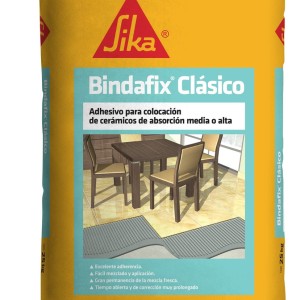 Bindafix Clásico Sika Adhesivo Para Ceramicas 25 Kg