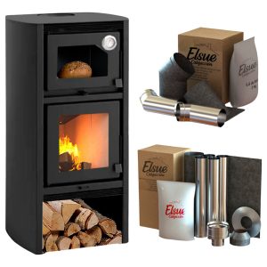 Calefactor Horno Doble Combustion Metavila Lyon Salida Pared