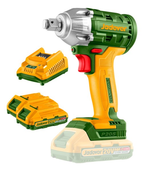 Llave De Impacto 1/2 20v Jadever Jdcd1512 - Imagen 2
